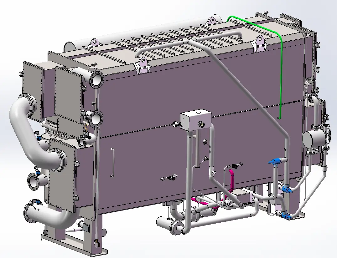 Cold storage refrigeration plant
